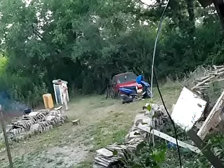 Reggel indulás előtt scant farm.